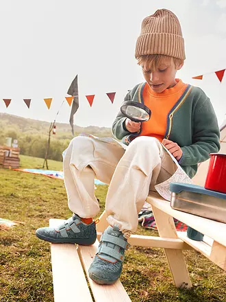 AFFENZAHN | Kinder Barfußschuhe - Übergangsschuhe KNIT HAPPY Hase | 